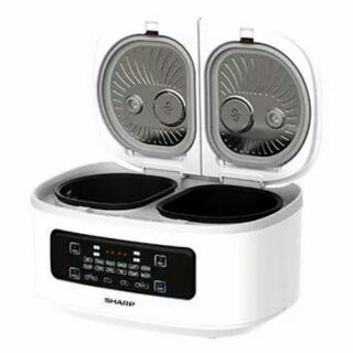 Nồi cơm đôi điện tử sharp đa năng