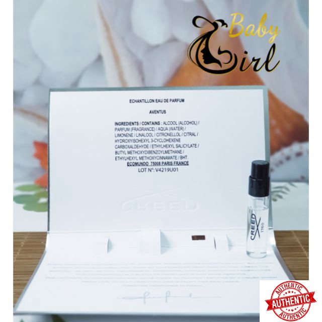 [Mã giảm giá] Mẫu Thử Nước Hoa Sample/Vial Aventus 2ml