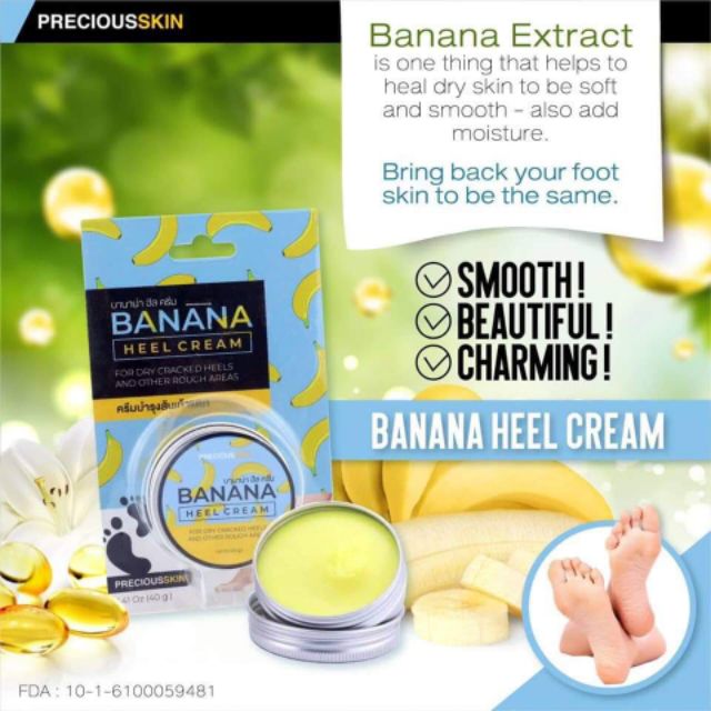 Kem trị nứt gót chân Banana Heel Cream Thái Lan