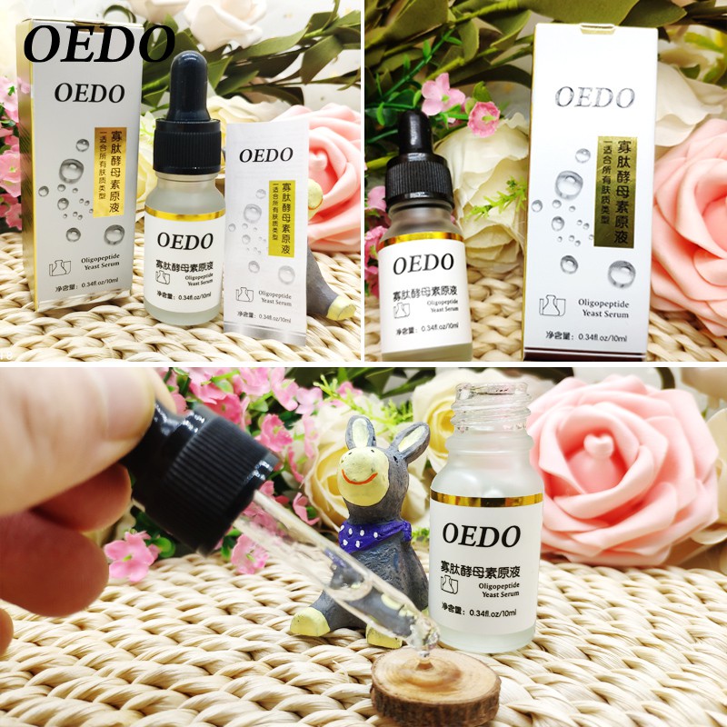 Oligopeptide Yeast Serum OEDO Chống Nhăn Mặt Dưỡng Ẩm Dưỡng Ẩm Sửa Chữa Làm Trắng Da Chăm Sóc Da 10ml