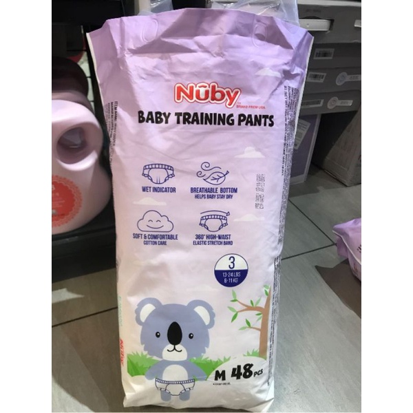 BỈM NUBY NHẬP KHẨU THƯƠNG HIỆU MỸ  S40/M36/M48/L46/XL44