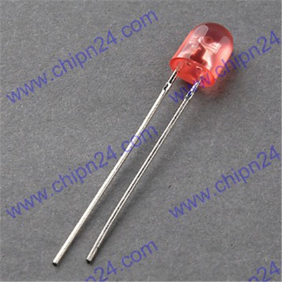 [50 CON] (TK1) Led 5mm Oval màu ĐỎ