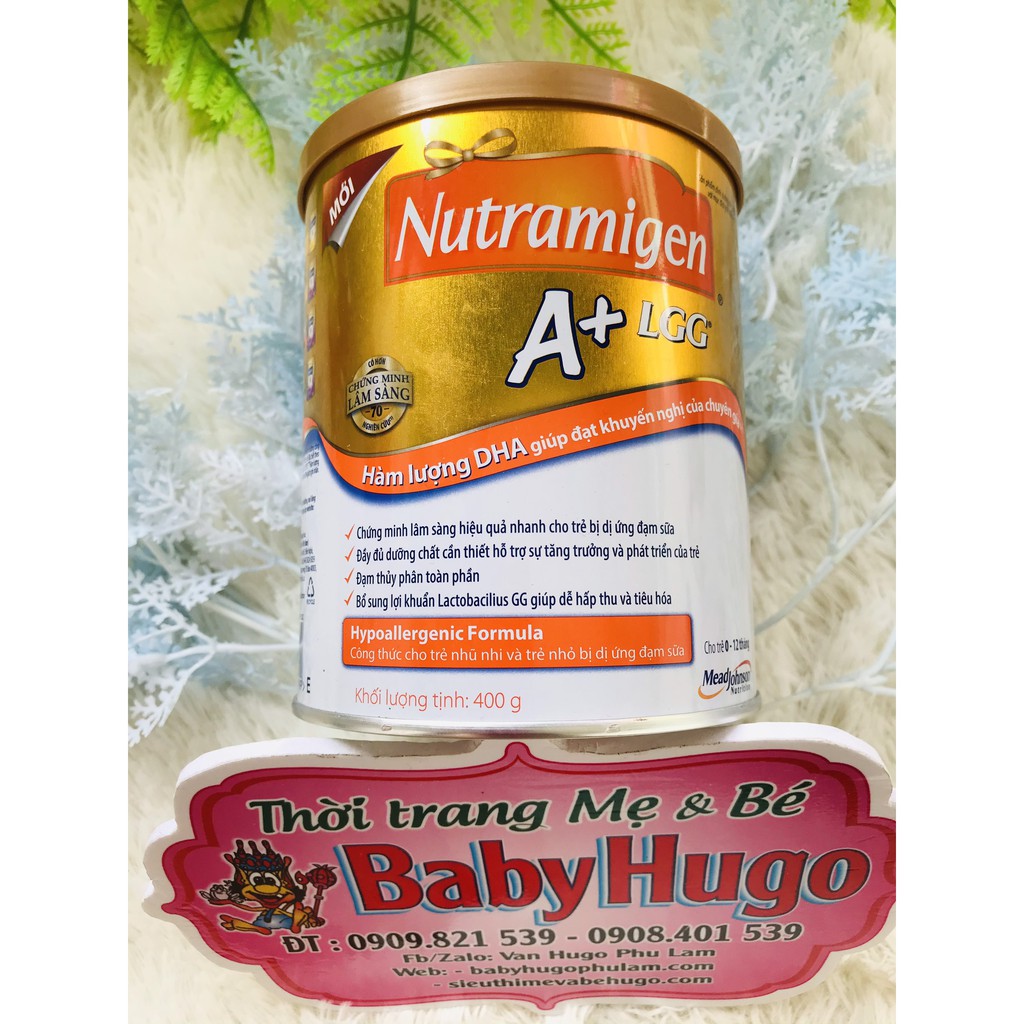 Sữa Nutramigen LIPIL A+ LLG 400g (0-12 tháng)