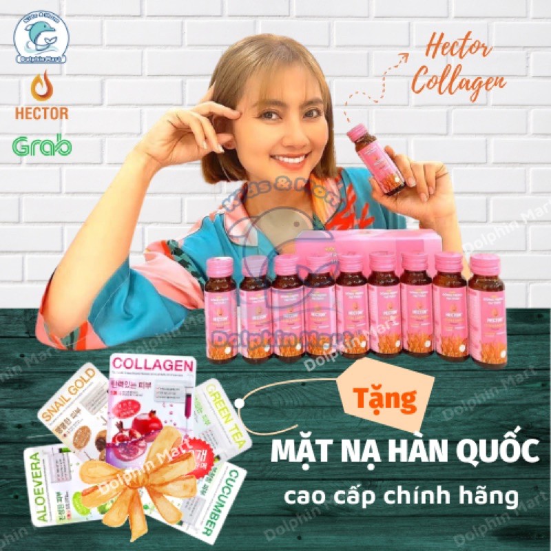 [Chính Hãng] Nước Hector Collagen Đông Trùng Hạ Thảo 1 hộp 10 chai | BigBuy360 - bigbuy360.vn