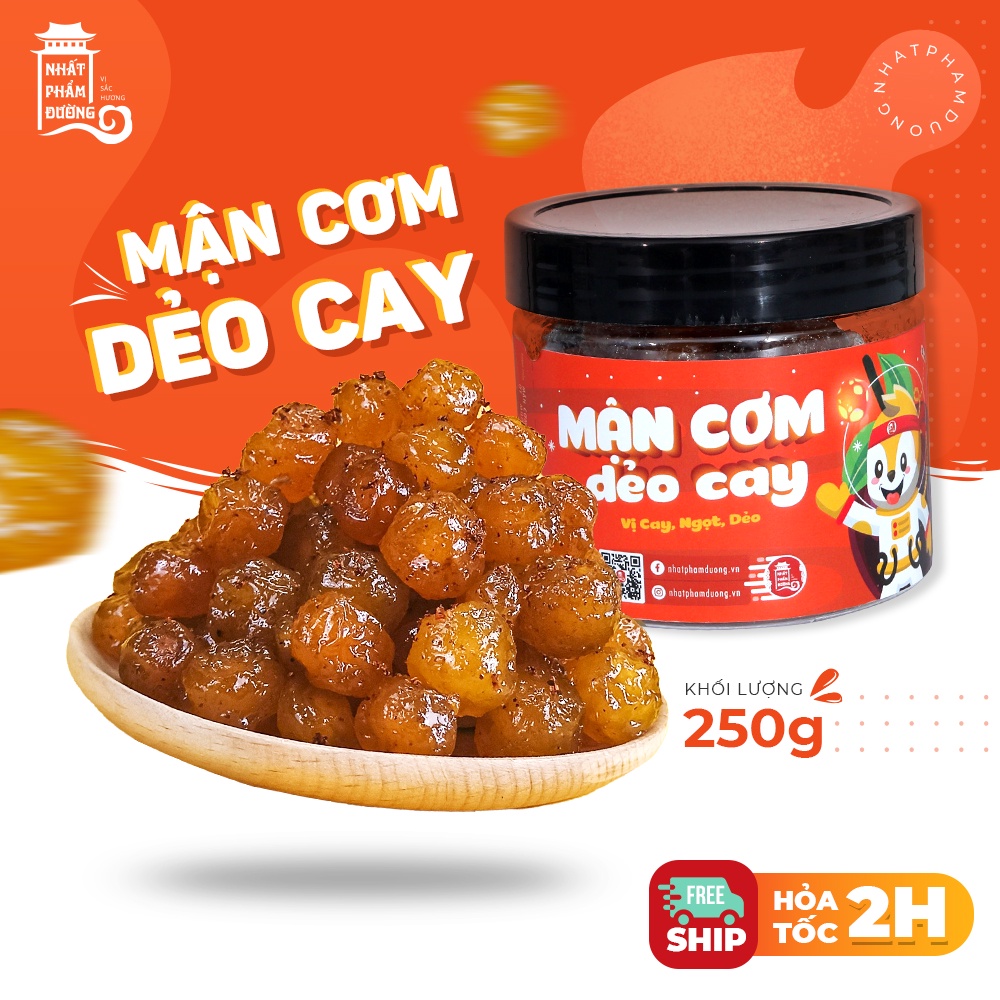 Mận cơm dẻo cay 250g Nhất Phẩm Đường ô mai đặc sản Hà Nội