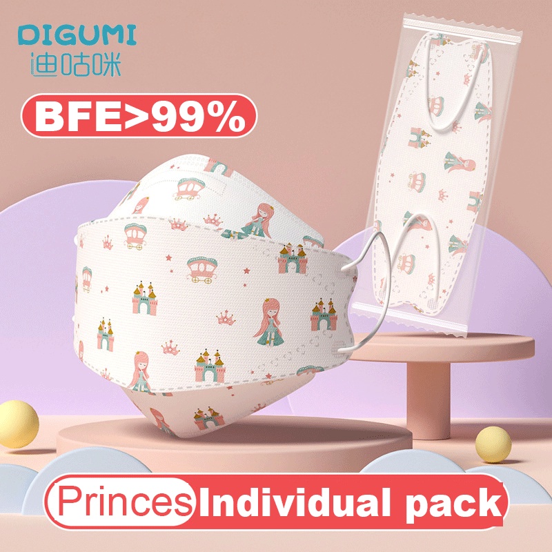 Set 50 Khẩu Trang KF94 4 Lớp Dành Cho Trẻ Em