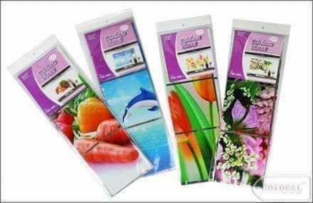 TRANH DÁN BẾP CÁCH NHIỆT 3D