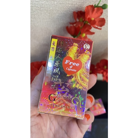 ĐẲNG CẤP SÂM Ginseng Plus Feng Shi Wan MALAYSIA CHÍNH HÃNG