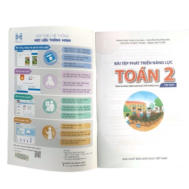 Sách - Bài tập phát triển năng lực Toán lớp 2 tập 1
