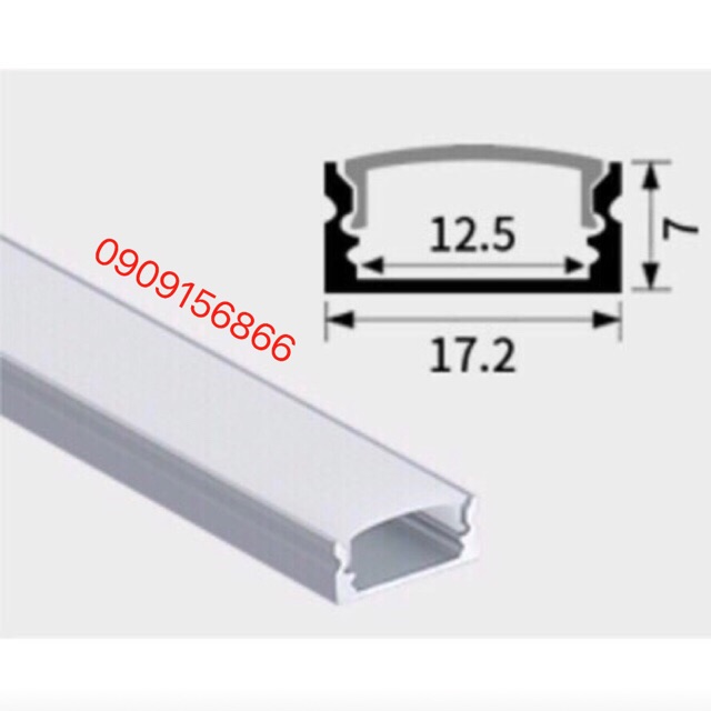 Bộ Thanh nhôm led cho nội thất - combo 5 thanh