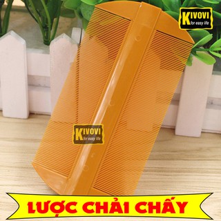 Lược Dài Chải Chấy Hai Mặt - Chải Đầu Ve Rận Bọ Chét Bằng Nhựa Cho Trẻ Em Và Người Lớn - Kivovi