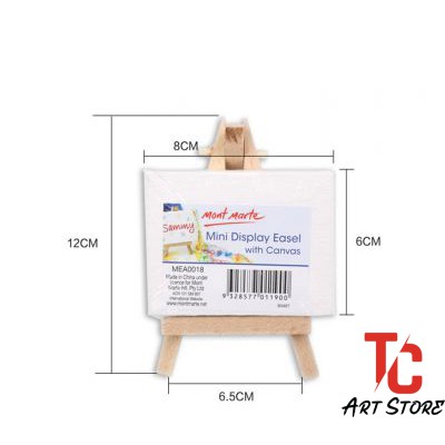 Giá vẽ mini kèm CANVAS Mont Marte