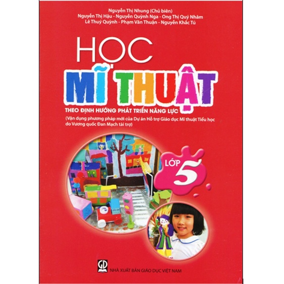 Sách - Học Mĩ Thuật Lớp 5