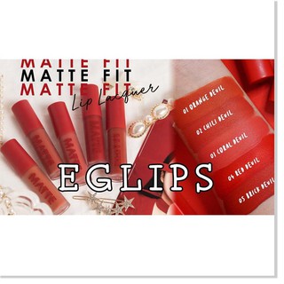 [Mã giảm giá mỹ phẩm chính hãng] Son Kem Lì Eglips Matte Fit Tint Lacquer