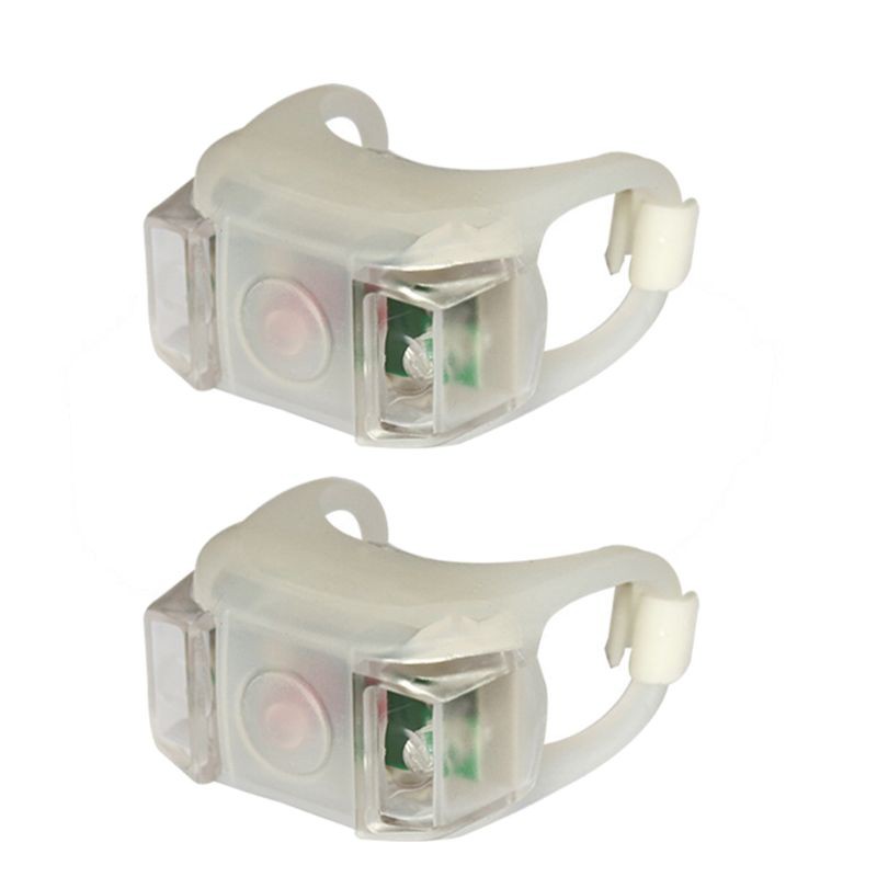 Set 2 Đèn Led Báo Động Chống Nước Gắn Xe Đẩy Em Bé