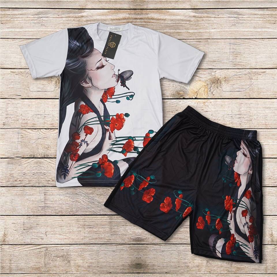 FREESHIP 99K TOÀN QUỐC_bộ hè nam 3D - bộ thể thao nam cô gái | BigBuy360 - bigbuy360.vn