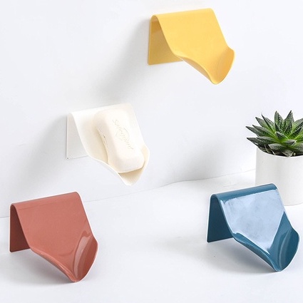 &lt;Video Review&gt; Khay Để Xà Phòng Giá Để Xà Bông Phòng Tắm Dán Tường Để Đồ Trang Trí Màu Trơn U120