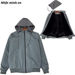 Áo khoác nam lót lông chống nước bigsize 50-110kg