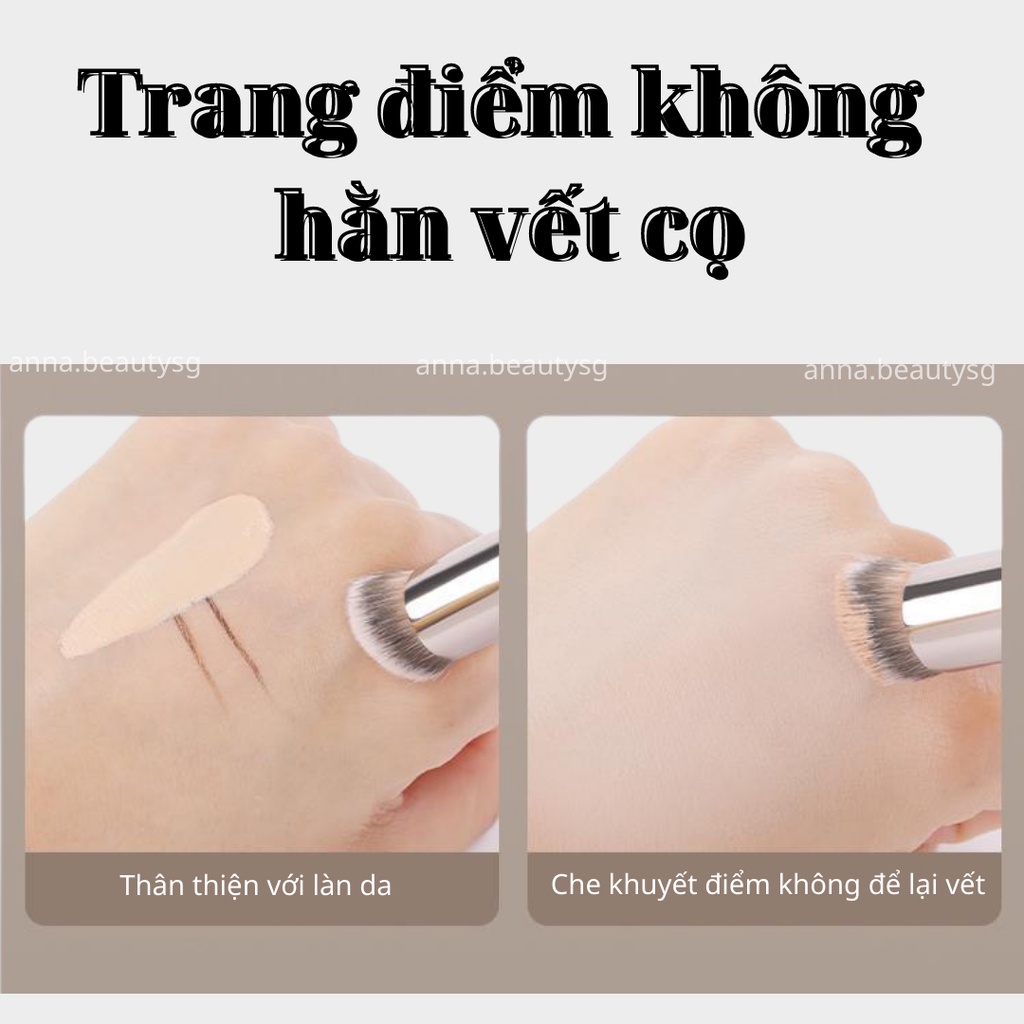 Cọ che khuyết điểm lông mềm mịn dễ tán đa năng