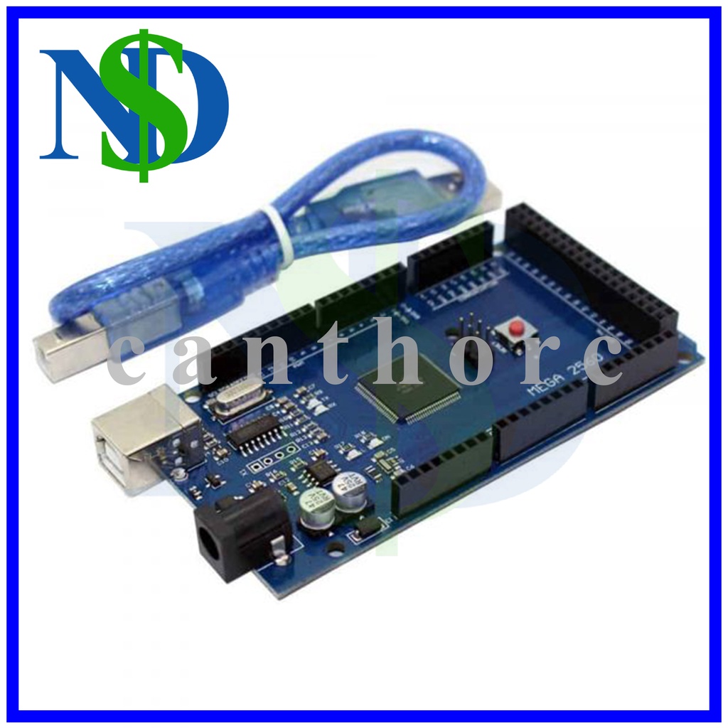 Arduino MEGA 2560 R3 CH340 (tặng kèm cáp)