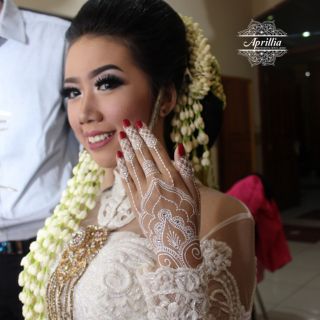 Mực vẽ henna Trắng