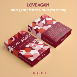 Bộ thẻ tình yêu thấu hiểu nhau LOVE AGAIN - giải quyết mâu thuẫn hàn gắn lại tình cảm cho cặp đôi | Ghiền Mystery