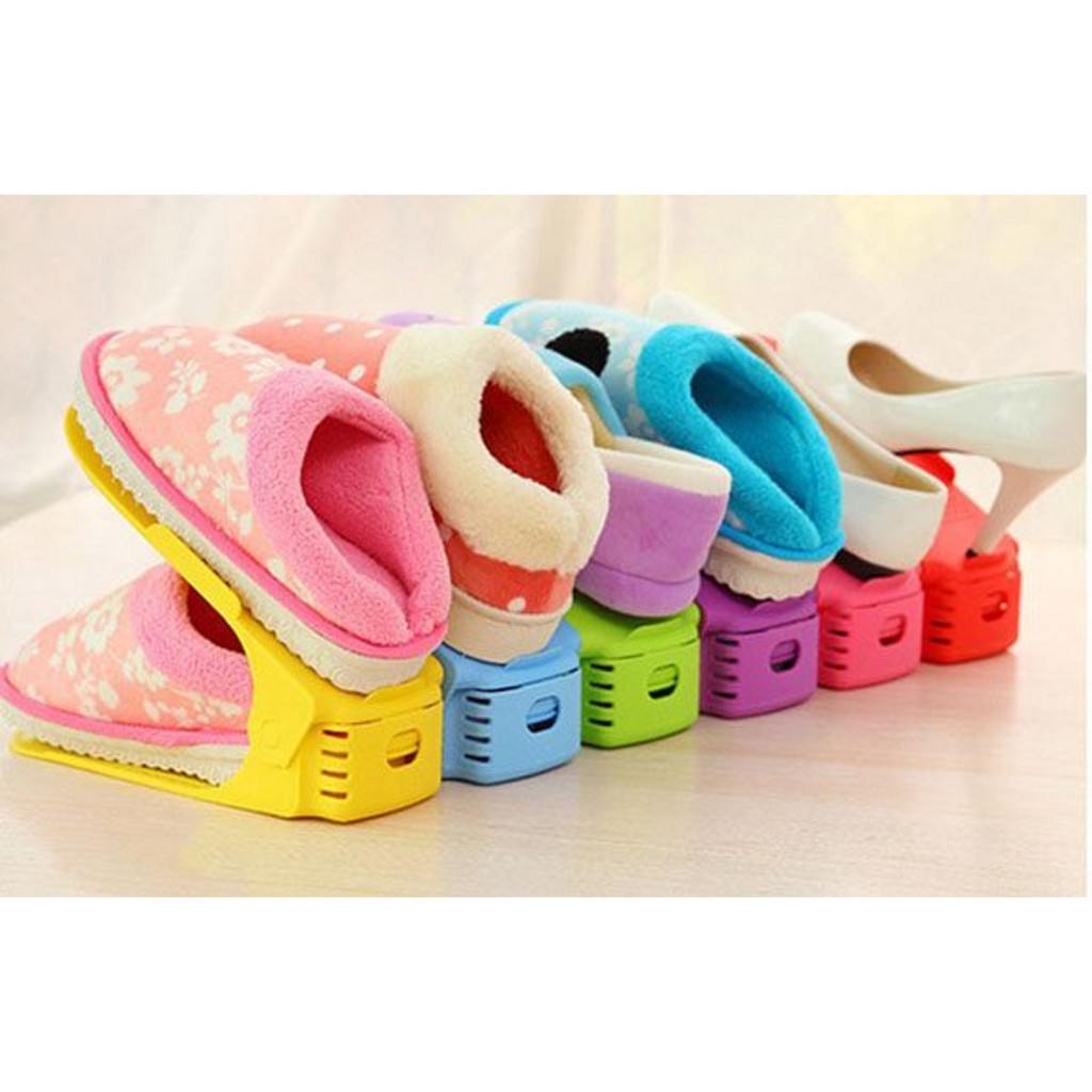 Kệ để giày dép thông minh theo đôiSHOPEMTRANG07Kệ, giá để giày dép tiết kiệm diện tích