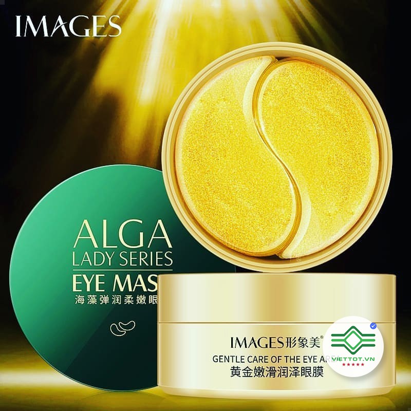 Một Hộp 60 miếng Mặt Nạ Mắt Images ALGA / GOLD Lady Series VT222