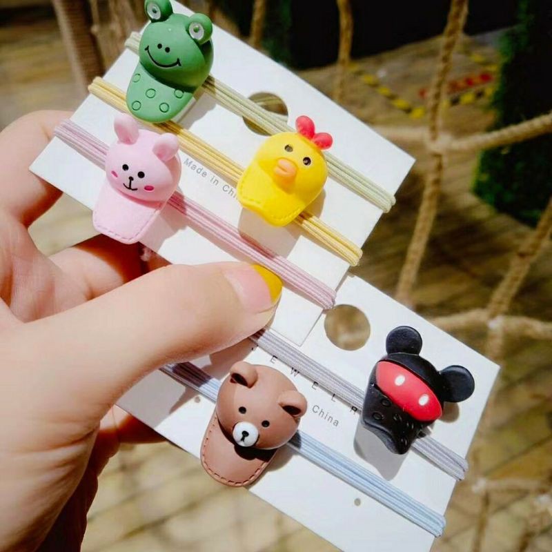Buộc tóc hình nón mũ cá tính