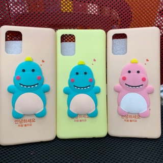 Ốp lưng samsung A71 dẻo hình khủng Long cute
