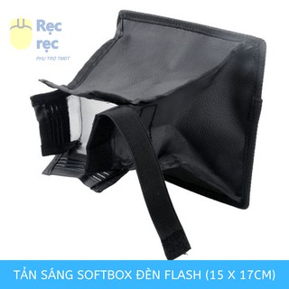 [Tặng túi đựng] 17x15 Tản sáng softbox đèn Flash