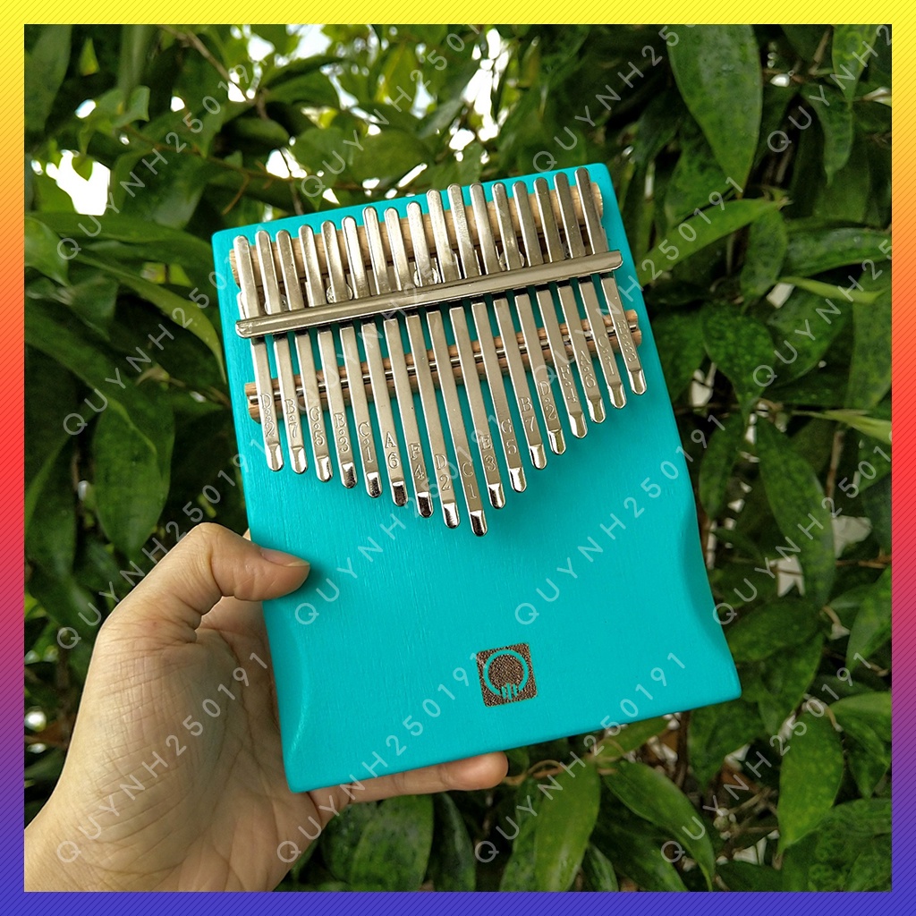 Đàn Kalimba 17 Phím Gỗ cao cấp nhiều màu Sắc tặng phụ kiện - Âm Hay Không Tịt Nốt