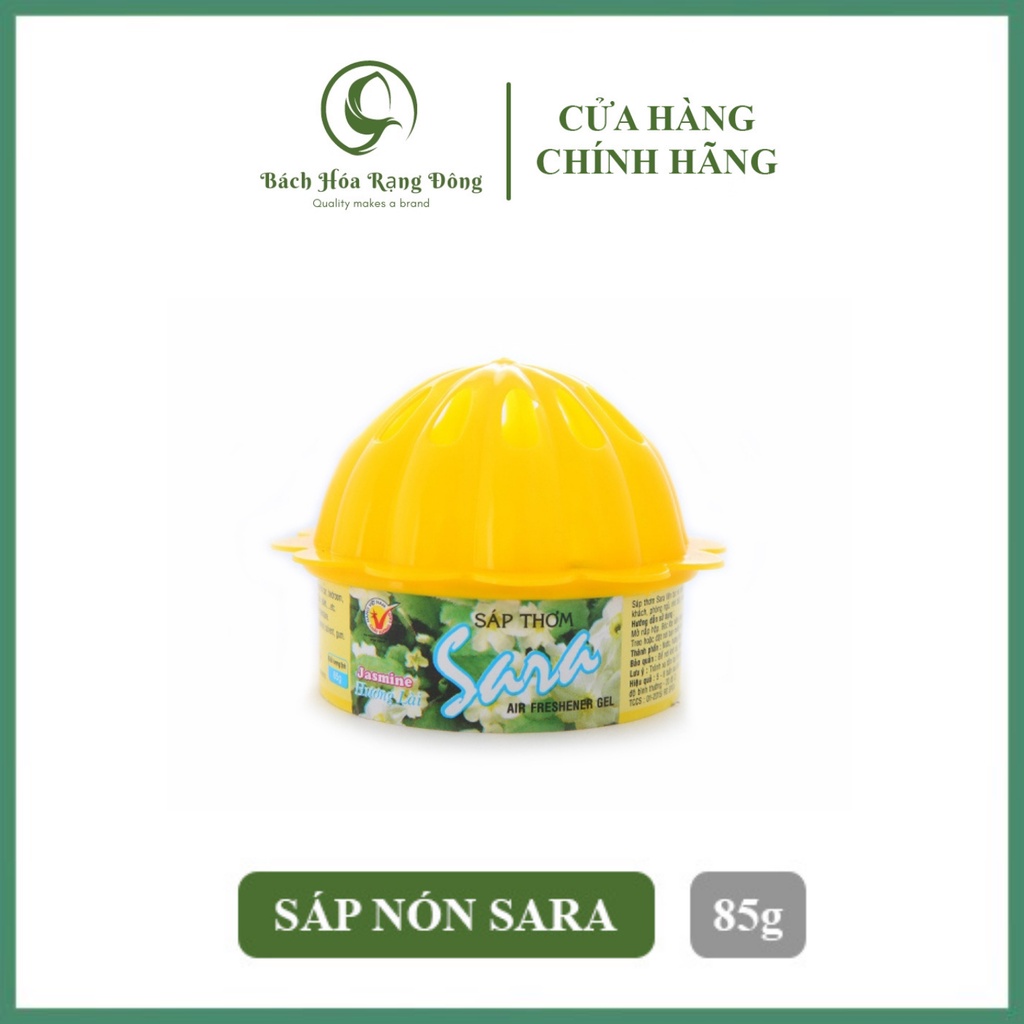 Sáp Thơm Phòng Cao Cấp Sara 85g Khử Mùi Phòng Ngủ, Ô Tô, Tủ Quần Áo, Toilet...