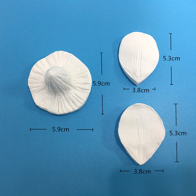 Khuôn Silicone Tạo Hình Cánh Hoa Trang Trí Bánh