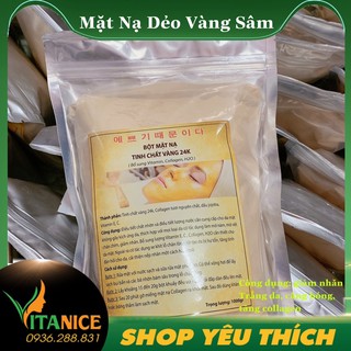 Mặt Nạ Vàng Sâm 24k giảm nhăn,mờ nám dùng cho Spa