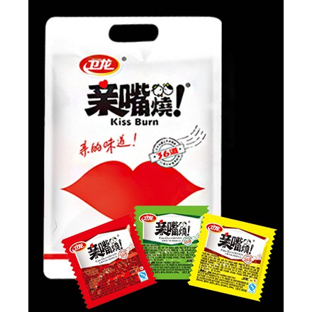 CHẢ MỰC CHAY BRUN KISS 20g/gói