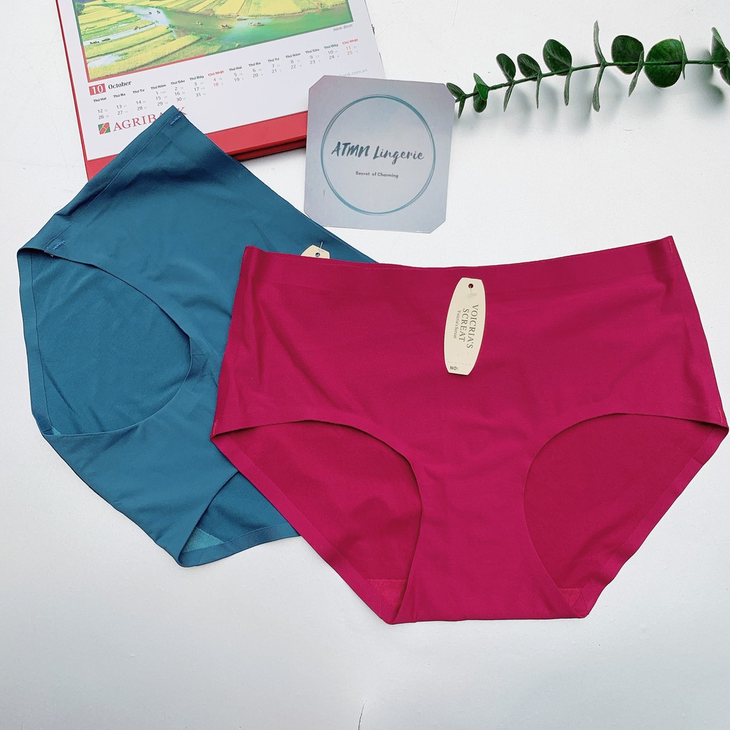 [CÓ SIZE L Quần lót đúc su ko viền trơn siêu mát mùa hè QS/17 | BigBuy360 - bigbuy360.vn