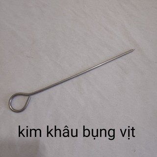 Xiên khâu bụng vịt, kim khâu bụng vịt quay, xiên thịt mini