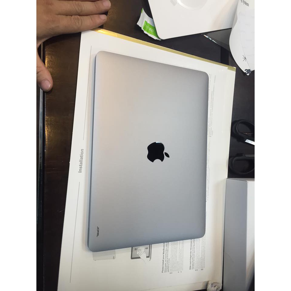 ( CÓ SIZE 14/16IN M1)BỘ DÁN NHÔM MÀU GRAY HÀNG CHÍNH HÃNG JCPAL CHO MACBOOK