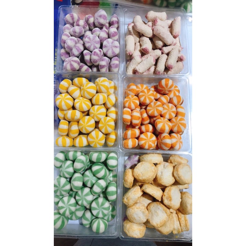 Mix thập cẩm viên thả lẩu