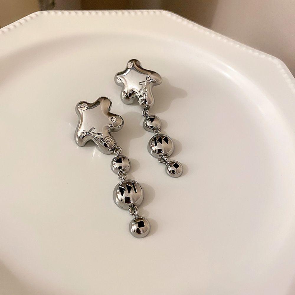 Bông Tai Dáng Dài Phong Cách Hàn Quốc Sang Trọng