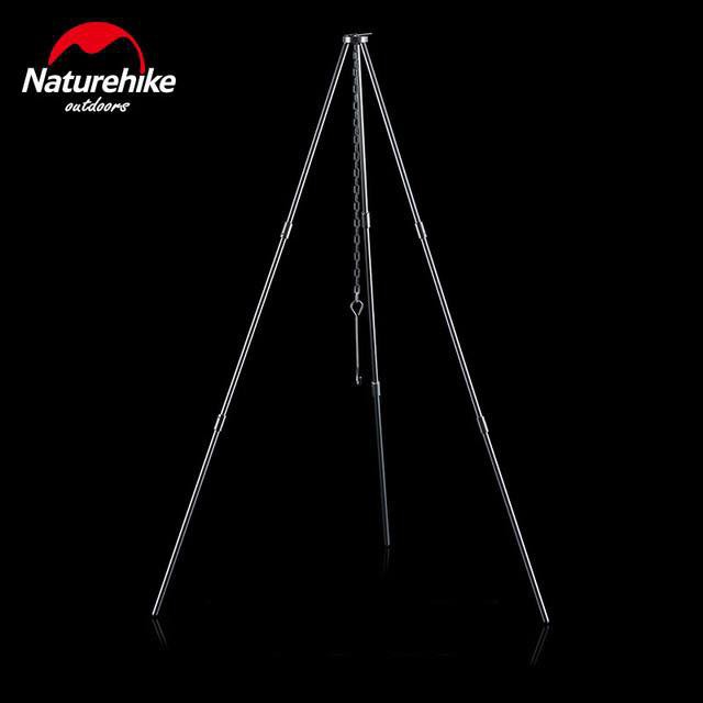 Kiềng giá treo nồi dã ngoại cắm trại gấp gọn mini Naturehike NH17S00S-G