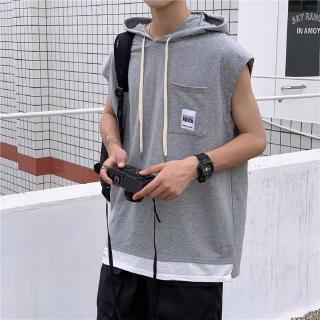 Wide Armpit Hoodie Korean Street Style Summer Fashion 2020 For Men