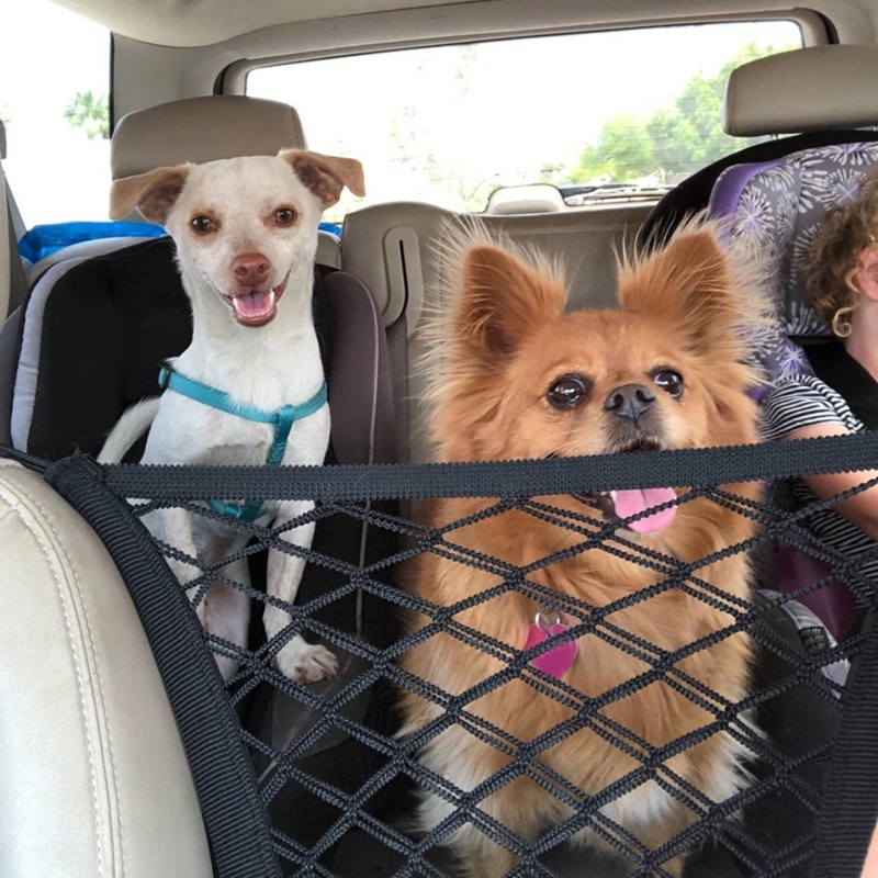 Tấm Lưới Chắn Ghế Ngồi Xe Hơi Bảo Vệ An Toàn Cho Thú Cưng