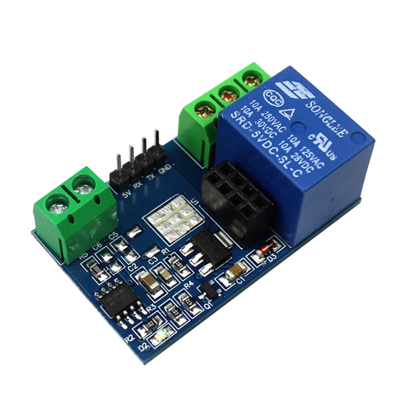 Module điều khiển wifi/ứng dụng điện thoại ESP8266 ESP-01S ESP8266 ESP-01 5V phạm vi 400m cho nhà thông minh IOT