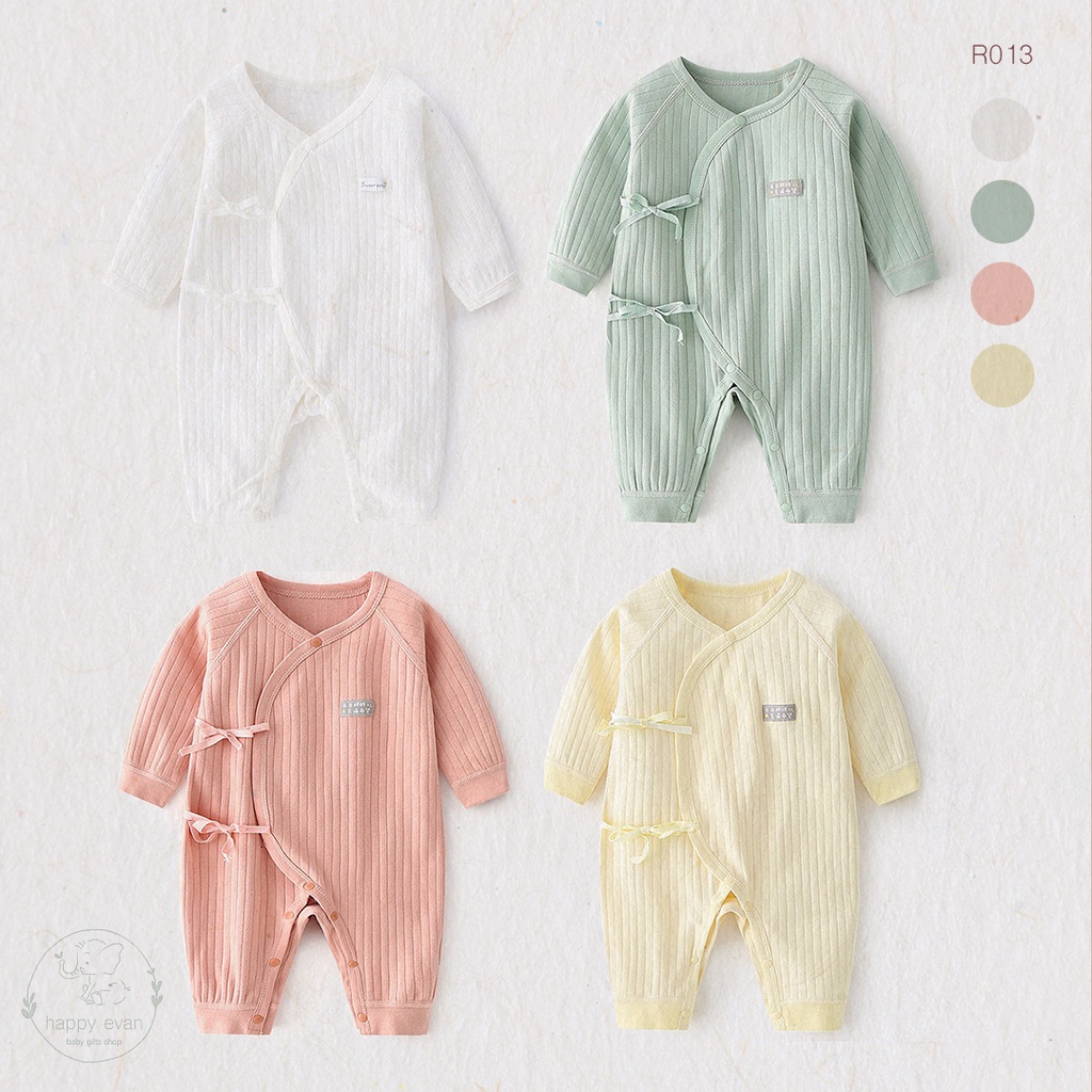 [Freeship] Body chất mềm mát thông hơi cho bé, 100% cotton dệt kiểu jacquard tạo lỗ thoát khí mịn trên bề mặt vải.