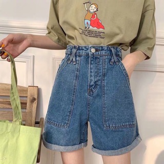 Quần short Jeans form lửng