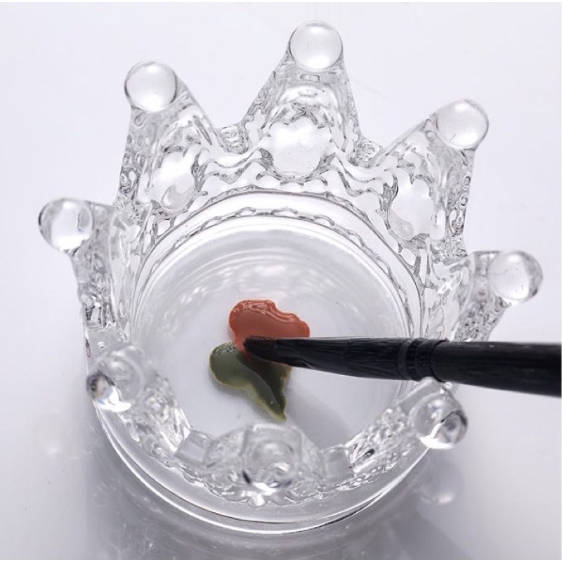👑 Cốc Nến Pha Lê Vương Miện 👑