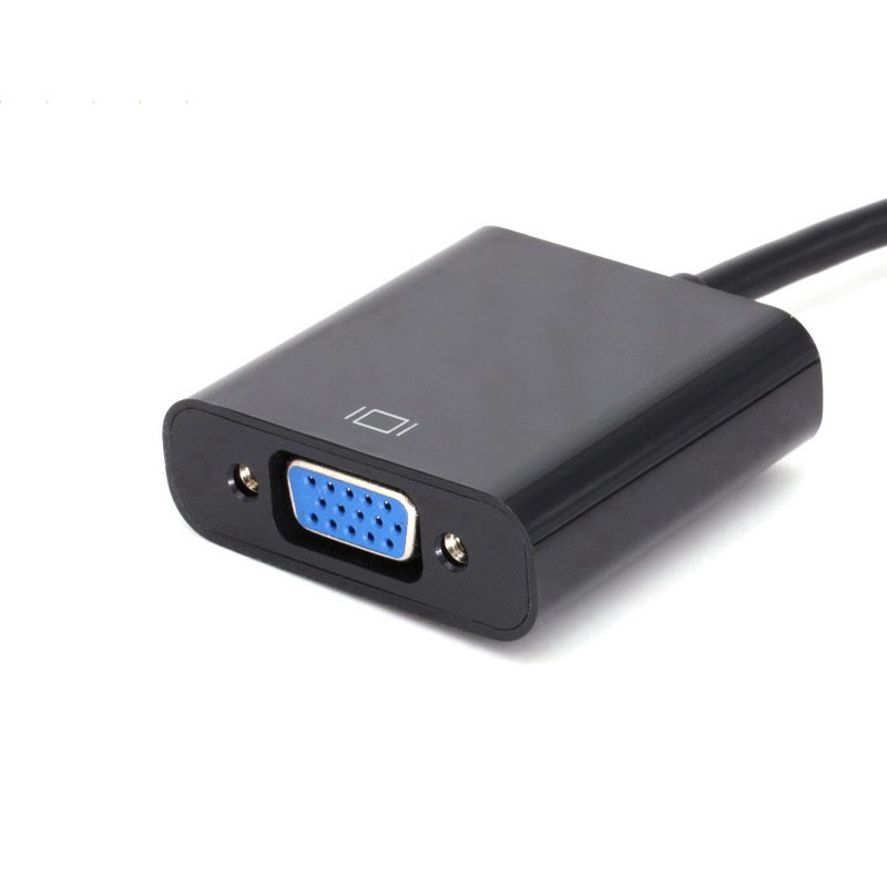 DVI Male to VGA Female Video Converter Adapter DVI 24+1 25 Pin DVI-D to VGA Adapter Cable 1080P