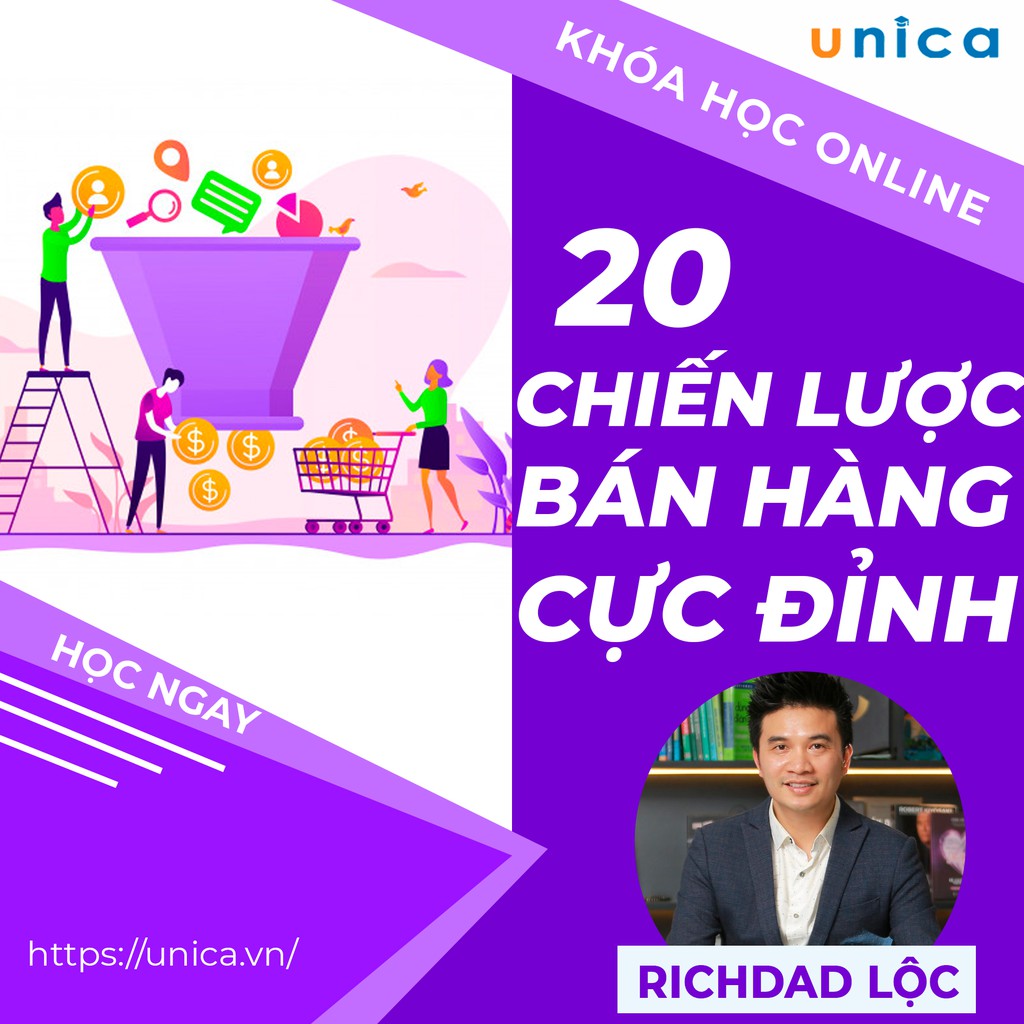 [Voucher-FULL Khóa học online]SALE-20 Chiến lược bán hàng tuyệt đỉnh-marketing dạy làm giàu con nghĩ chứng khoán